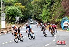 广东河源历史上首场国际性自行车赛事举行